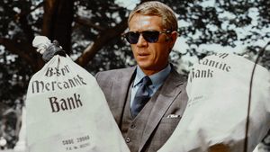 The Thomas Crown Affair's poster