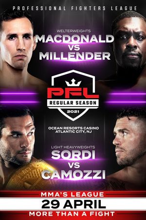 PFL 2021 #2: Regular Season - MacDonald vs. Millender's poster