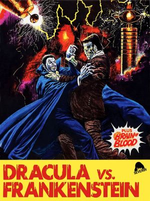 Dracula vs. Frankenstein's poster