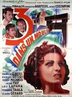 Trois dans un moulin's poster