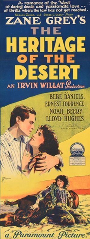 The Heritage of the Desert's poster