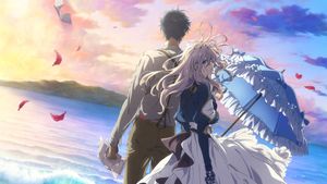 Violet Evergarden: The Movie's poster