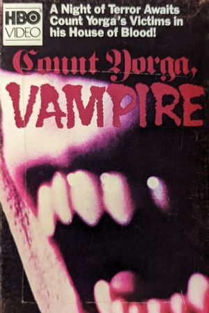 Count Yorga, Vampire's poster