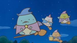 Eiga Sumikkogurashi: Aoi tsukiyo no mahô no ko's poster
