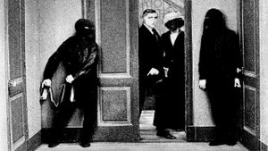 Fantomas: The Man in Black's poster