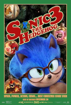 Sonic the Hedgehog 3's poster