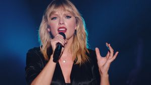 Taylor Swift City of Lover Concert's poster