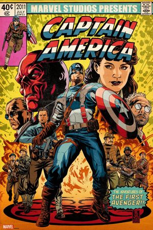 Captain America: The First Avenger's poster