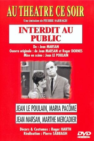 Interdit au public's poster