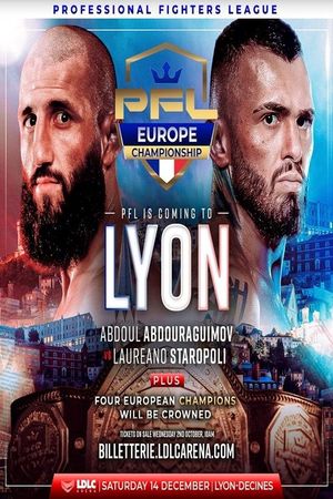 PFL Europe 4: 2024 Finals's poster