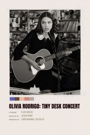 Olivia Rodrigo: Tiny Desk Concert's poster