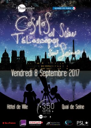 L'Observatoire de Paris, des atômes aux étoiles's poster