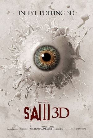 Saw 3D's poster