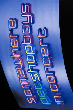 Pet Shop Boys: Somewhere's poster