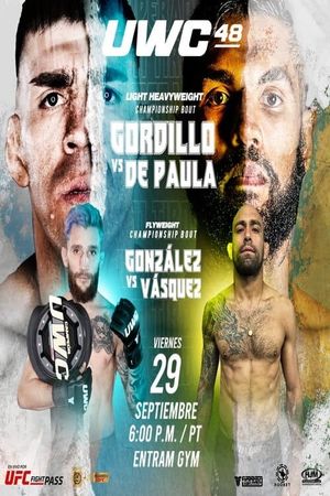 UWC 48: Gordillo vs. de Paula's poster