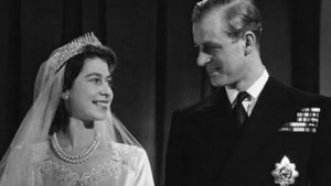 The Queen in Canada, 1964's poster