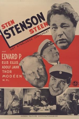 Sten Stensson Stéen från Eslöv på nya äventyr's poster