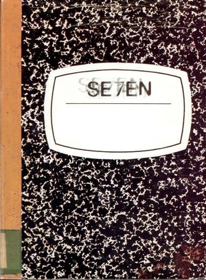 Se7en's poster