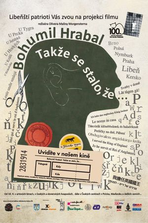 Bohumil Hrabal „Takže se stalo, že...“'s poster image