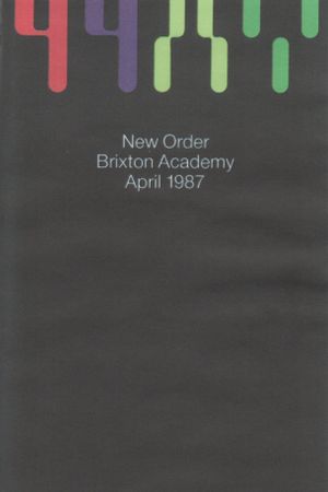 New Order: Brixton Academy's poster