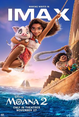 Moana 2's poster