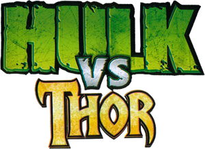 Hulk vs. Thor's poster