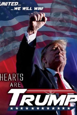 Hearts Are Trump's poster