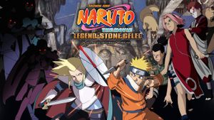 Naruto the Movie 2: Legend of the Stone of Gelel's poster
