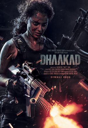 Dhaakad's poster