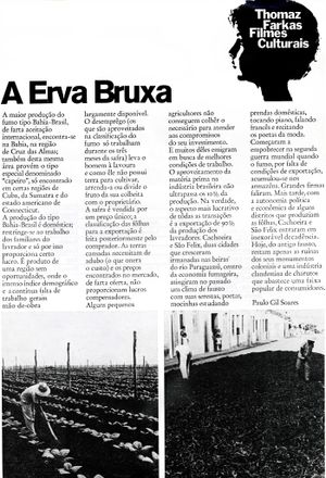 A Erva Bruxa's poster