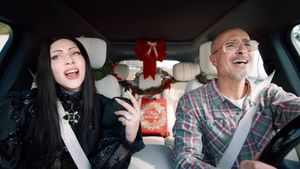 A Carpool Karaoke Christmas's poster