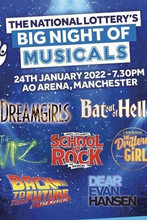 Big Night of Musicals 2022 by the National Lottery's poster