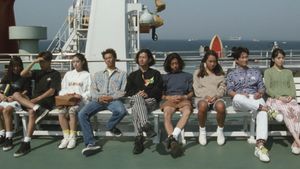 A Scene at the Sea's poster