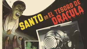 Santo in the Treasure of Dracula's poster