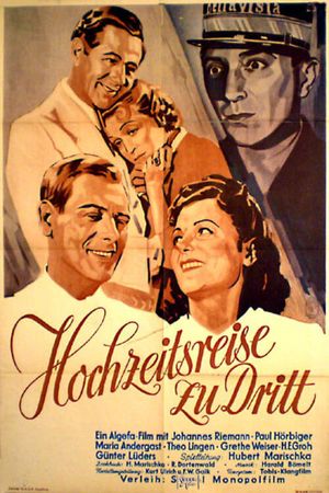 Three on a Honeymoon's poster