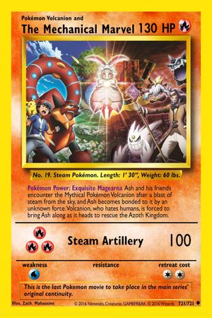 Pokémon the Movie: Volcanion and the Mechanical Marvel's poster