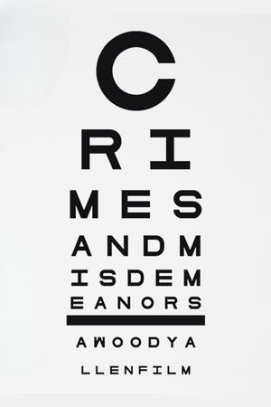 Crimes and Misdemeanors's poster