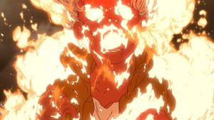 Kizumonogatari Part 1: Tekketsu's poster