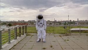 The Astronaut on the Roof's poster