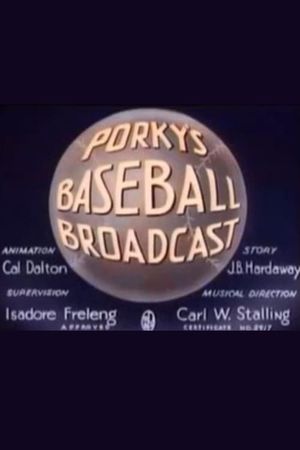 Porky's Baseball Broadcast's poster