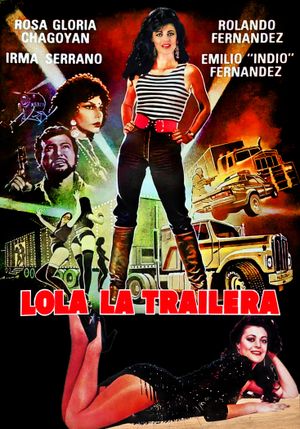 Lola the Truck Driving Woman's poster