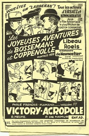 Bossemans et Coppenolle's poster