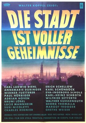 Die Stadt ist voller Geheimnisse's poster