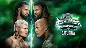 WWE WrestleMania XL Saturday's poster