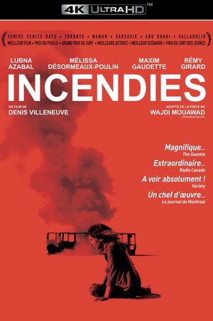 Incendies's poster