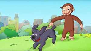 Curious George Swings Into Spring's poster