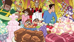 Eiga Kureyon Shinchan: Arashi o yobu! Ora to uchuu to purinsesu's poster