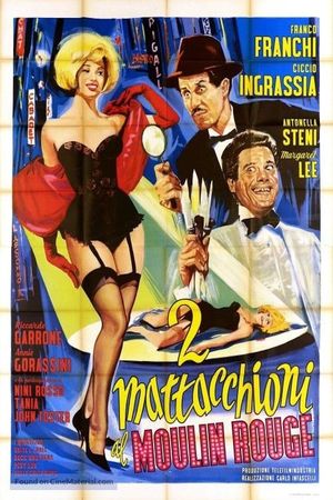 2 mattacchioni al Moulin Rouge's poster