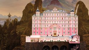 The Grand Budapest Hotel's poster