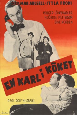 En karl i köket's poster